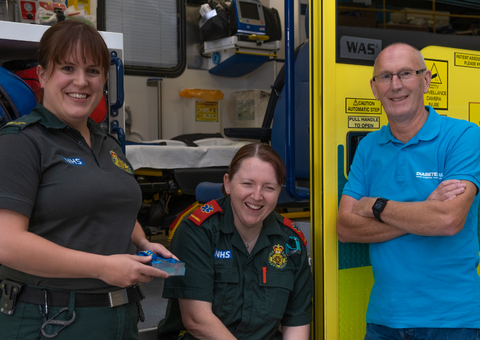 Charity runner thanks ambulance crew after having heart attack.png